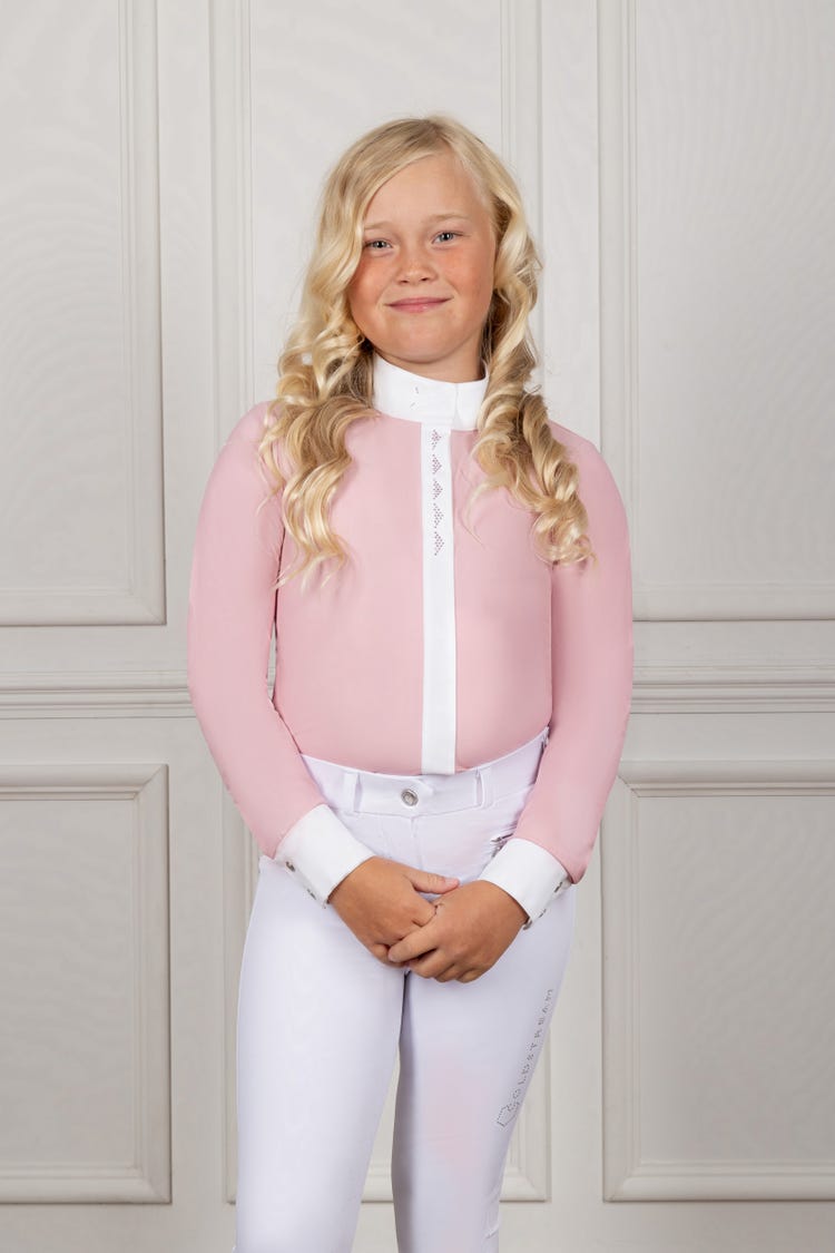 Coldstream Next Generation Larkhall Diamante Show Shirt image 2